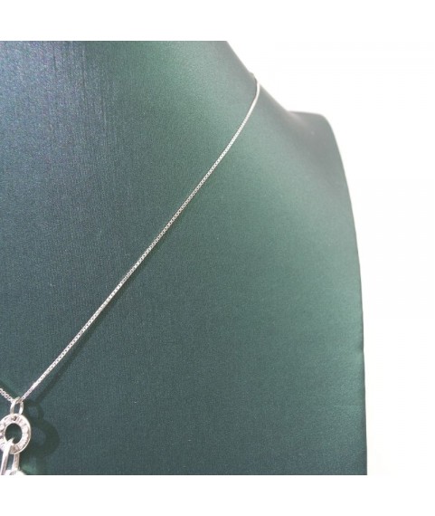 Natural Moissanite pendant necklace