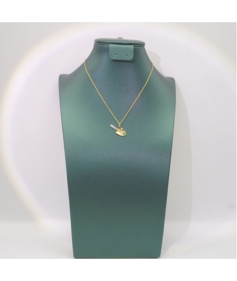 Natural Emeral with modelling of pendant necklace