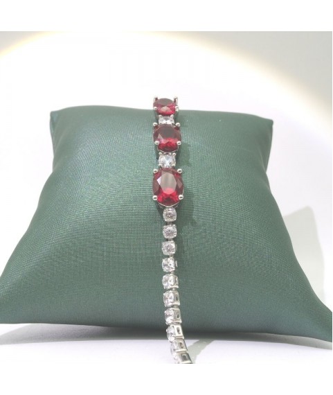 Natural Ruby/Emeral with full jewel bracelet