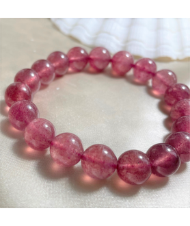 Strawberry crystal bracelet