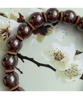 Raw Cinnabar Bracelet