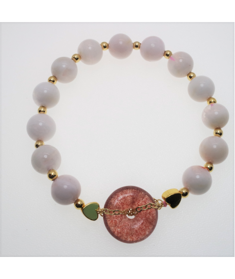 Rose phantom crystal bracelet