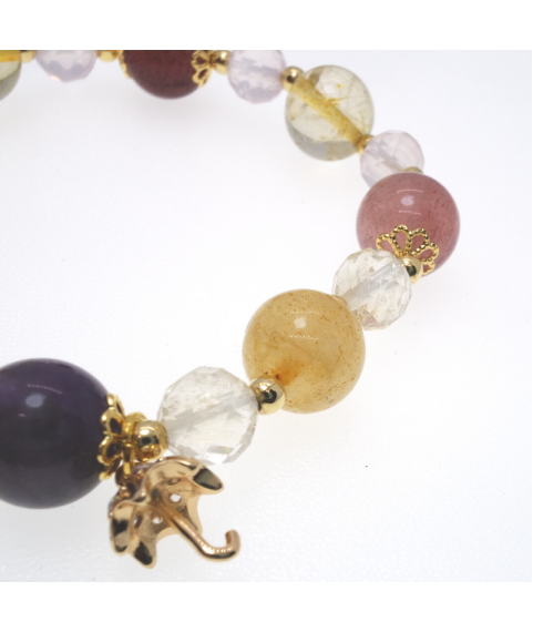 Umbrella crystal bracelet