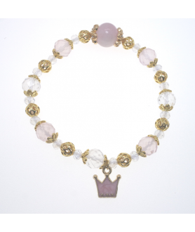 Morgan stone face crystal bracelet