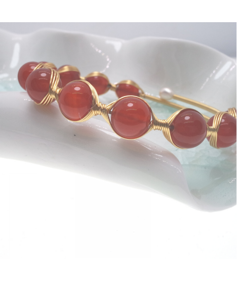 Agate openging crystal bracelet