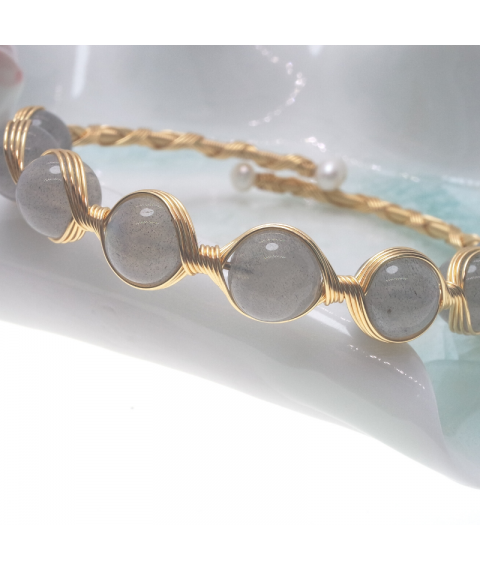 Moonlight ash  openging crystal bracelet