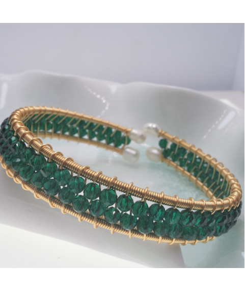 Spinel openging crystal bracelet