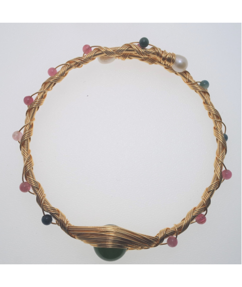 Jade openging crystal bracelet